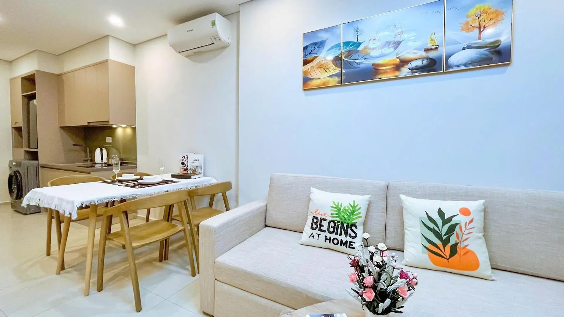 Homestay The Song - Can Ho Du Lich Gia Re, Day Du Tien Nghi Ra Bien 200M Vung Tau Vietnam
